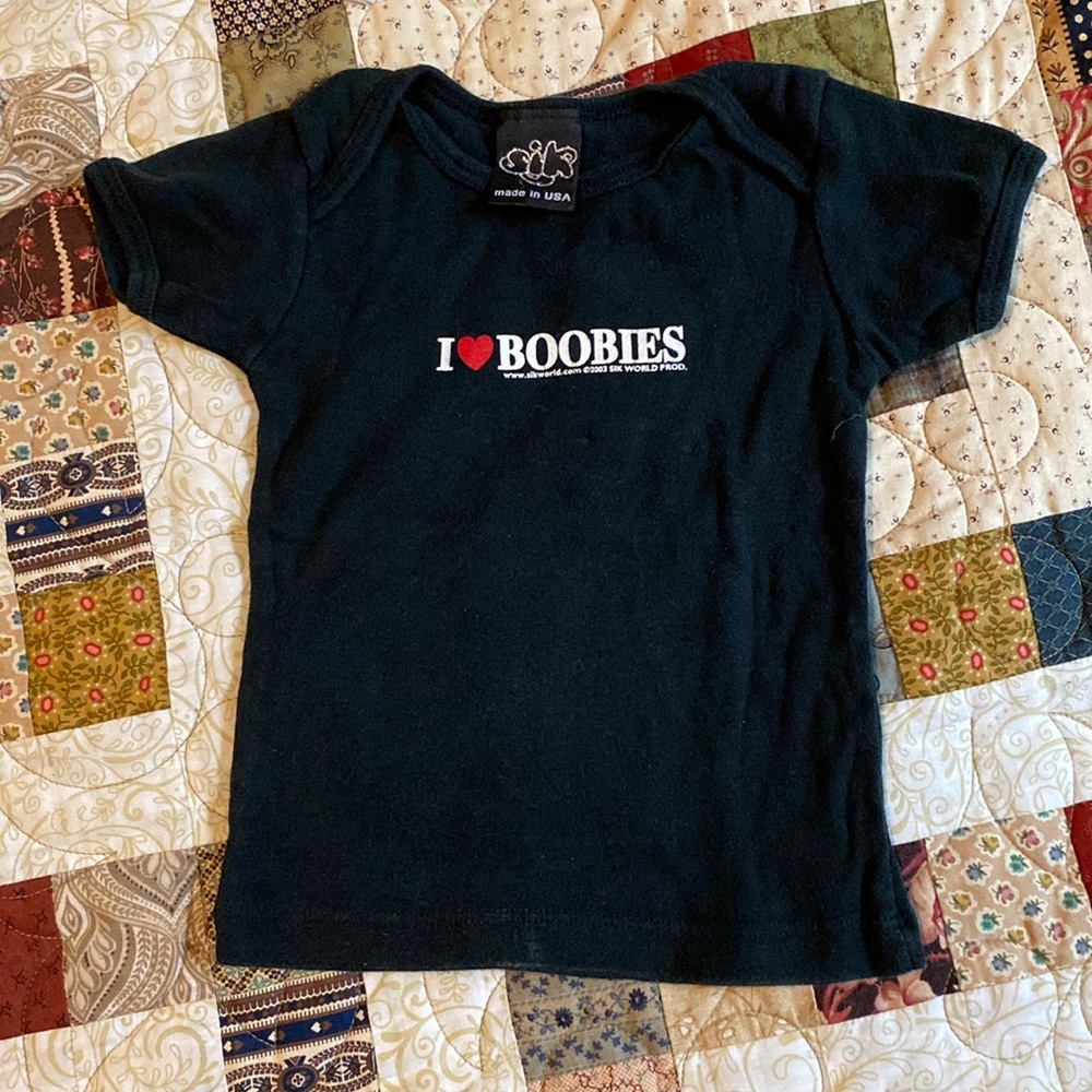 I love boobies shirt